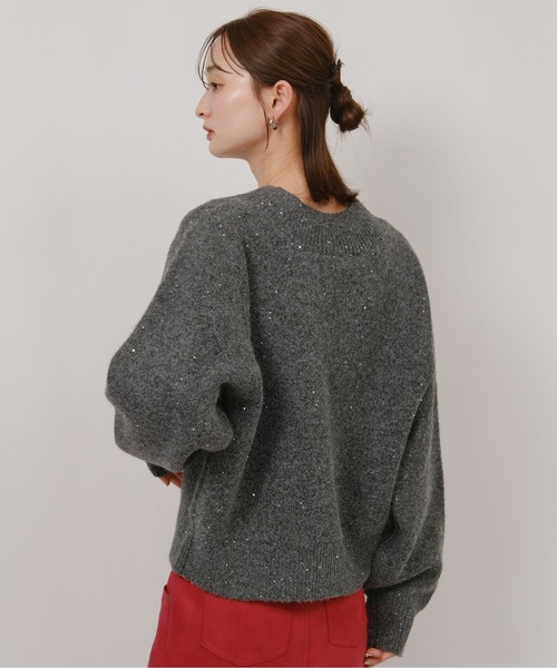 前後2way】スパンコールニット Palm Riche│Eimee Law & LHELBIE 公式