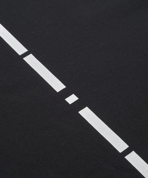 NO ID.（ノーアイディ）の「【NO ID.】Mole Sprint 3/4 Sleeve Big Pullover / モールス プリント 7分袖 ビッグ プルオーバー（Tシャツ/カットソー・メンズ・ホワイト/ブラック/グレー・ONE SIZE）」の5枚目の写真