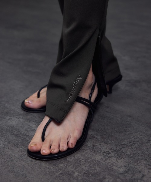 AMERICANA（アメリカーナ）の「【Americana（アメリカーナ） for SALON】別注レギンスパンツ（レギンス/スパッツ・レディース・チャコールグレー・FREE）」の7枚目の写真