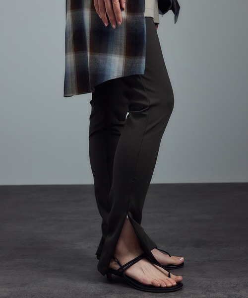 AMERICANA（アメリカーナ）の「【Americana（アメリカーナ） for SALON】別注レギンスパンツ（レギンス/スパッツ・レディース・チャコールグレー・FREE）」の19枚目の写真