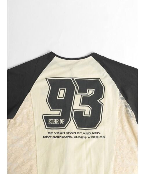 :ETHROF(イーサオブ)の「SIDE LACE BASEBALL ZIP SHIRT(シャツ/ブラウス・レディース・ブラック/ブルー/ホワイト・MEDIUM)」の12枚目の写真