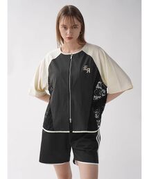 SIDE LACE BASEBALL ZIP SHIRT
