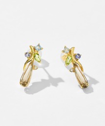 Jewel closet by L&Co.（ジュエルクローゼットバイエルアンドコー）の「K10 カラーストーン ピアス（ピアス（両耳用）・メンズ）」