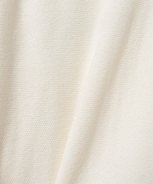 JEANASIS（ジーナシス）の「モールカノコボートネックLS/589933（Tシャツ/カットソー・レディース・オフホワイト/バーガンディー/ブラック・FREE）」の10枚目の写真