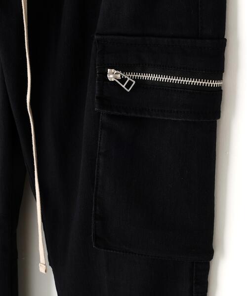 DANKE SCHON（ダンケシェーン）の「【WEB&DEPOT限定】DankeSchon/ダンケシェーン/STTWILL FLAPCARGO（カーゴパンツ・レディース・ブラック/チャコールグレー・M/S/L/XL）」の15枚目の写真