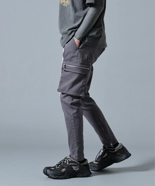 DANKE SCHON（ダンケシェーン）の「【WEB&DEPOT限定】DankeSchon/ダンケシェーン/STTWILL FLAPCARGO（カーゴパンツ・レディース・ブラック/チャコールグレー・M/S/L/XL）」の22枚目の写真