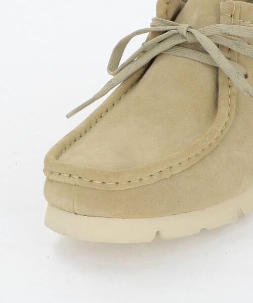 Clarks Originals（クラークスオリジナルズ）の「＜Clarks Originals＞WallabeeGTX/ワラビーゴアテックス（モカシン/デッキシューズ・メンズ・ベージュ/ブラック・8h/9h/6h/7h/7/8/9）」の14枚目の写真