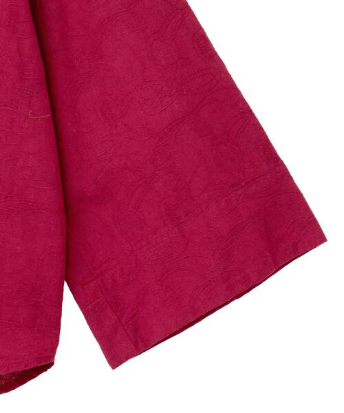 MELROSE claire（メルローズ クレール）の「【コットンジャガードスタンドネックブラウス】（シャツ/ブラウス・レディース・ボルドー/ブラック/ナチュラル・FREE）」の15枚目の写真