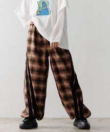 PBLIM | 《UNISEX》チェックラインパンツ(スラックス)