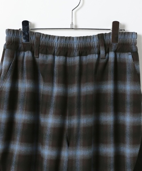 PBLIM(ページボーイリム)の「《UNISEX》チェックラインパンツ(スラックス・レディース・ブラウン/ブラック・MEDIUM/LARGE)」の15枚目の写真