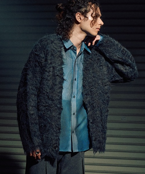 Casper John カーディガン Casper John カーディガン Tulle layered