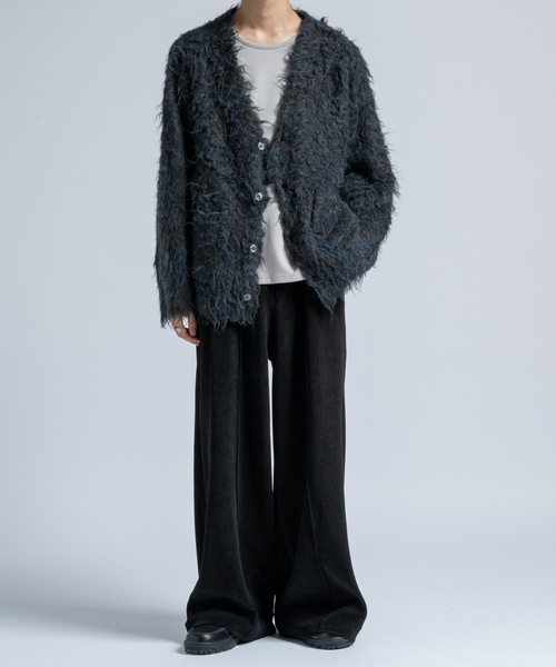 CASPER JOHN（キャスパージョン）の「Nobility cardigan / ノビリティカーディガン（カーディガン/ボレロ・メンズ・ブルー/グレー/ネイビー/ブラック/レッド/ブラウン・LARGE/MEDIUM/SMALL/X-SMALL）」の20枚目の写真