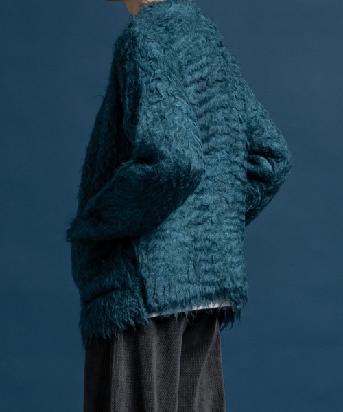 CASPER JOHN（キャスパージョン）の「Nobility cardigan / ノビリティカーディガン（カーディガン/ボレロ・メンズ・ブルー/グレー/ネイビー/ブラック/レッド/ブラウン・LARGE/MEDIUM/SMALL/X-SMALL）」の10枚目の写真