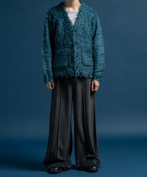 CASPER JOHN（キャスパージョン）の「Nobility cardigan / ノビリティカーディガン（カーディガン/ボレロ・メンズ・ブルー/グレー/ネイビー/ブラック/レッド/ブラウン・LARGE/MEDIUM/SMALL/X-SMALL）」の11枚目の写真