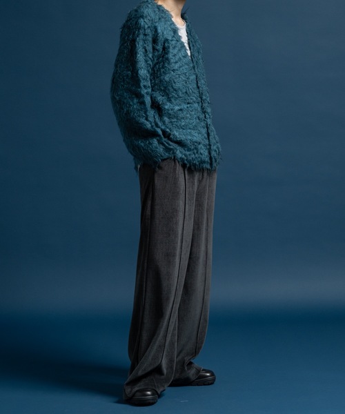 CASPER JOHN（キャスパージョン）の「Nobility cardigan / ノビリティカーディガン（カーディガン/ボレロ・メンズ・ブルー/グレー/ネイビー/ブラック/レッド/ブラウン・LARGE/MEDIUM/SMALL/X-SMALL）」の14枚目の写真