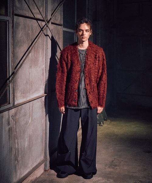 CASPER JOHN（キャスパージョン）の「Nobility cardigan / ノビリティカーディガン（カーディガン/ボレロ・メンズ・ブルー/グレー/ネイビー/ブラック/レッド/ブラウン・LARGE/MEDIUM/SMALL/X-SMALL）」の22枚目の写真