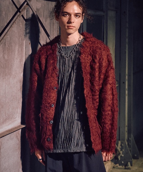 CASPER JOHN（キャスパージョン）の「Nobility cardigan / ノビリティカーディガン（カーディガン/ボレロ・メンズ・ブルー/グレー/ネイビー/ブラック/レッド/ブラウン・LARGE/MEDIUM/SMALL/X-SMALL）」の21枚目の写真