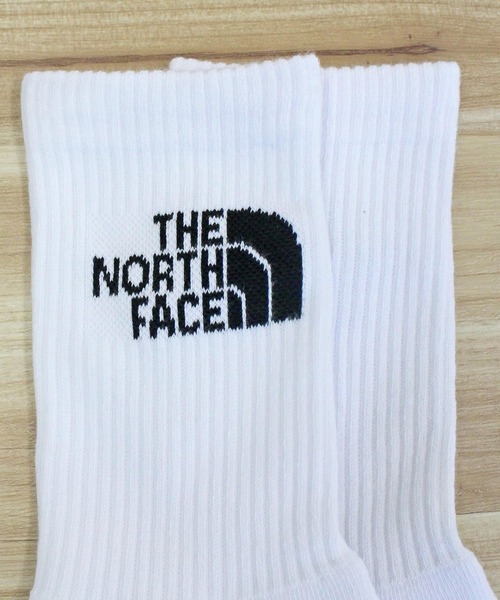 THE NORTH FACE(ザノースフェイス)の「ロゴ ミッド ソックス 靴下 LOGO MID SOCKS White Label Korea Line(ソックス/靴下・メンズ・ブラック/ホワイト・L/M)」の5枚目の写真