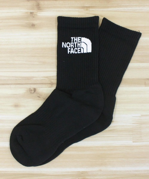 THE NORTH FACE(ザノースフェイス)の「ロゴ ミッド ソックス 靴下 LOGO MID SOCKS White Label Korea Line(ソックス/靴下・メンズ・ブラック/ホワイト・L/M)」の6枚目の写真
