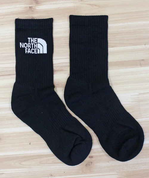 THE NORTH FACE(ザノースフェイス)の「ロゴ ミッド ソックス 靴下 LOGO MID SOCKS White Label Korea Line(ソックス/靴下・メンズ・ブラック/ホワイト・L/M)」の7枚目の写真