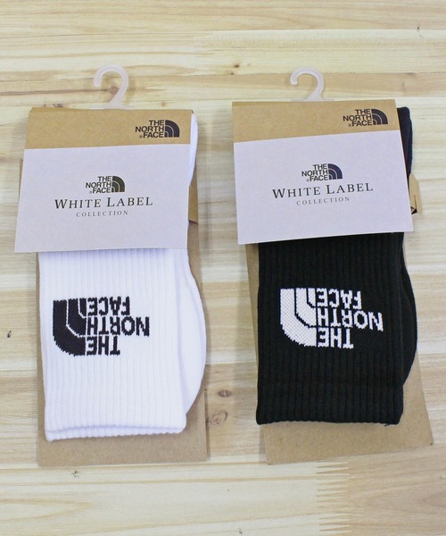 THE NORTH FACE(ザノースフェイス)の「ロゴ ミッド ソックス 靴下 LOGO MID SOCKS White Label Korea Line(ソックス/靴下・メンズ・ブラック/ホワイト・L/M)」の8枚目の写真