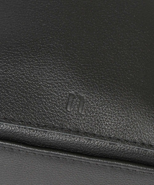 niko and...（ニコアンド）の「オリジナルレザー2WAY巾着ショルダーバッグ（ショルダーバッグ・レディース・ブラック/ベージュ/ブラウン/ライトグリーン/ダークブラウン・0）」の8枚目の写真