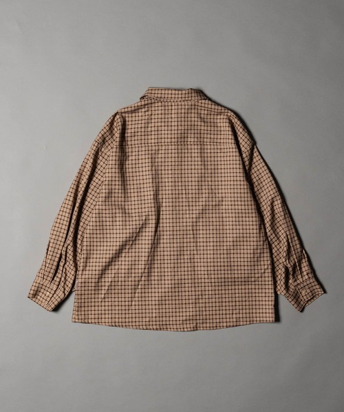 CIVVY.（シヴィ―）の「Double Pocket Long Sleeve Check Shirt