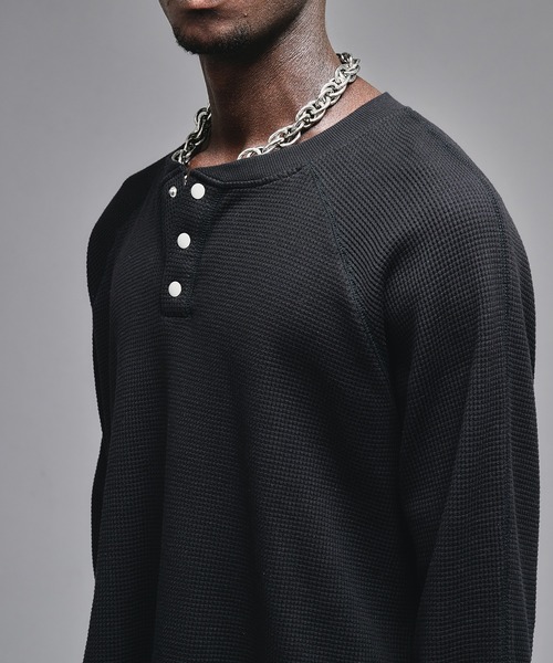 Metal Henry neck Thermal / メタルヘンリーネックサーマル（T