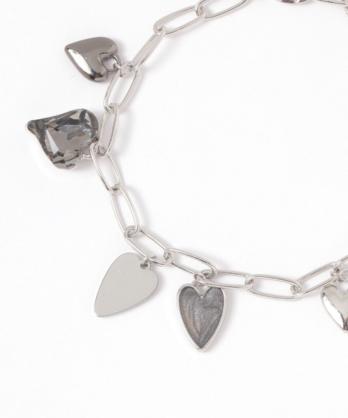 niko and...（ニコアンド）の「メニーハートブレスレット（ブレスレット・レディース・イエロー/グレー・0）」の3枚目の写真