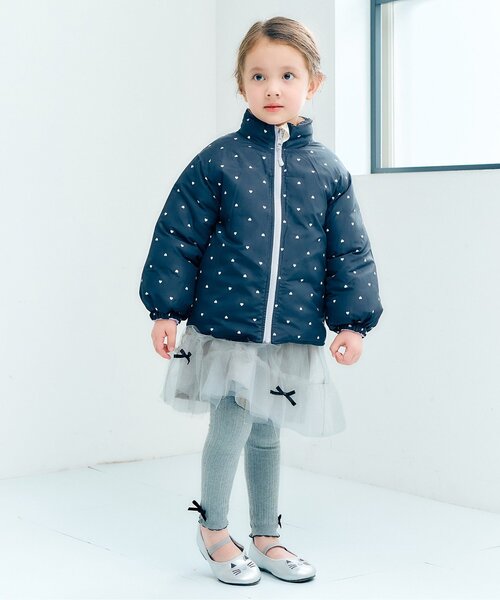 apres les cours(アプレレクール)の「【ジュニア対応】リボンティアードチュールスカート(スカート・キッズ・グレー/アイボリー・90/100/110/120/130/140)」の5枚目の写真