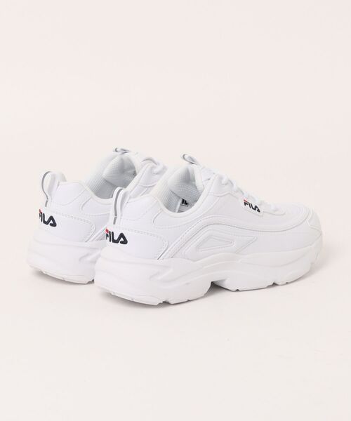 FILA（フィラ）の「《FILA》RAYTONA（スニーカー・レディース・ベージュ/ホワイト/ブラック・23.0cm/23.5cm/24.0cm/24.5cm/25.0cm/22.5cm）」の4枚目の写真