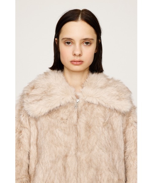 2025AW】BIG COLLAR FUR COAT ビッグカラー ファーコート 秋服
