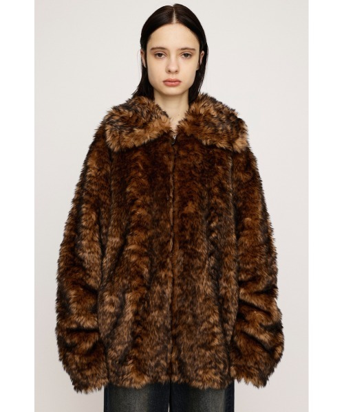 2025AW】BIG COLLAR FUR COAT ビッグカラー ファーコート 秋服