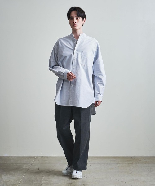 info. BEAUTY&YOUTH（インフォビューティアンドユース）の「【マルチサイズ】ワイドストレート コーデュロイ スラックス パンツ（その他パンツ・メンズ・ダークブラウン/オフホワイト/ダークグレー/ブラック・マルチサイズ）」の16枚目の写真