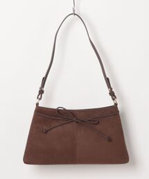 EDIT COLOGNE | フェイクスエードリボンショルダーバッグ(ショルダーバッグ)