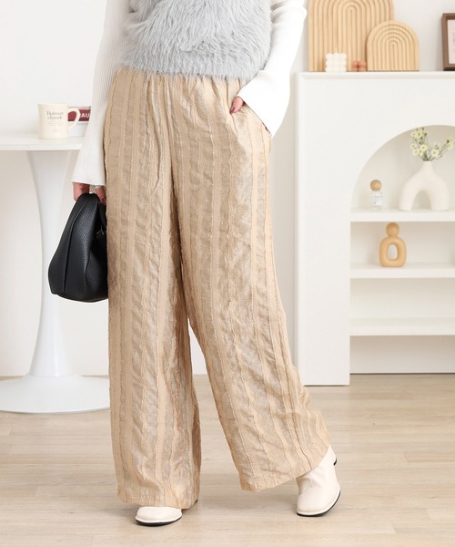 セール】A.N.L フリンジストライプパンツ（その他パンツ）｜A.N.L