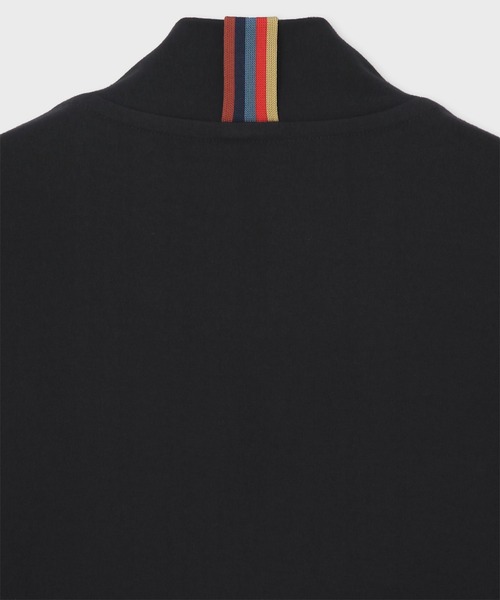 ラウンジウェア】アーティストストライプライン ジップアップブルゾン