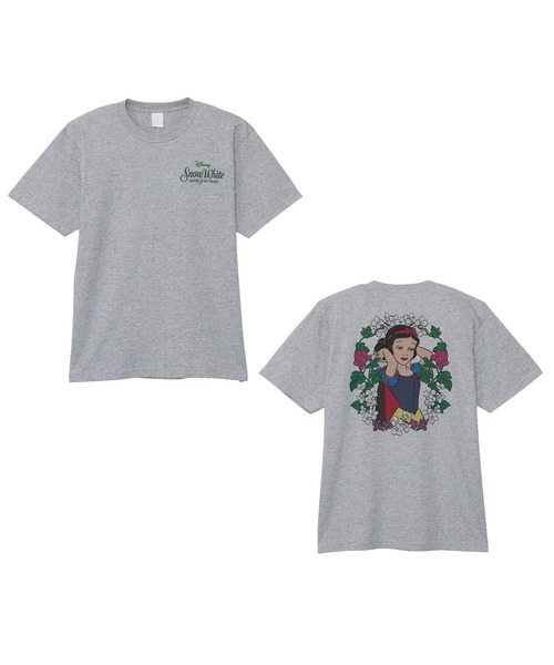 Disney(ディズニー)の「【 Disney NOSTALGICA 】 ノスタルジカ 両面プリントTシャツB 25S8(Tシャツ/カットソー・レディース・ミント/ダークブルー/ライトパープル/ブルーパープル/ライトグレー/ライトピンク/ブラック系その他2/スカイブルー/クリアグリーン/ブラック系その他・FREE)」の1枚目の写真