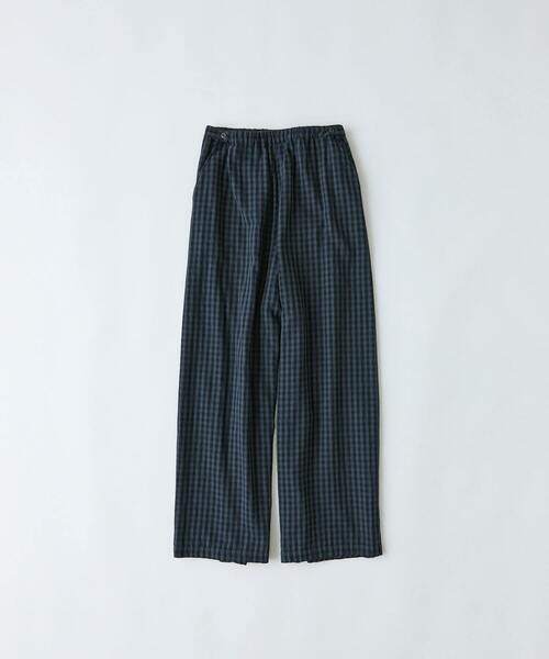 conges payes ADIEU TRISTESSE（コンジェ ペイエ アデュートリステス）の「コットンネルイージーパンツ（その他パンツ・レディース・ブラック/チェック/ベージュ系その他/グレー系その他・38）」の2枚目の写真