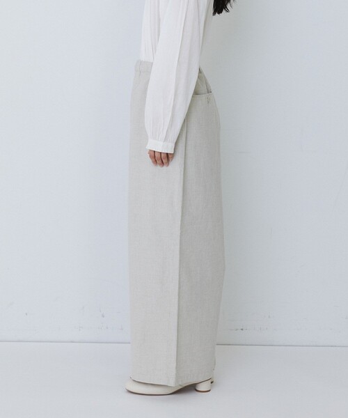conges payes ADIEU TRISTESSE(コンジェ ペイエ アデュートリステス)の「コットンネルイージーパンツ(その他パンツ・レディース・ブラック/チェック/ベージュ系その他/グレー系その他・38)」の11枚目の写真