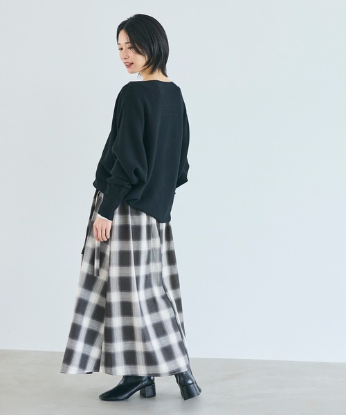 coca(coca)(コカ)の「チェック柄ラップスカート(スカート・レディース・A/B・L/M)」の16枚目の写真