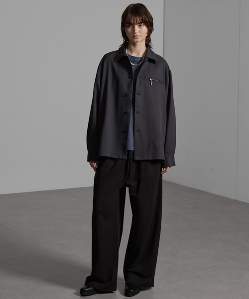 CIYOT(シヨウト)の「【CIYOT-シヨウト-】カットオフ2タックスウェットパンツ(スウェットパンツ・メンズ・ブラウン/チャコールグレー/ライトグレー/ブラック/アイボリー・M/L/S)」の22枚目の写真