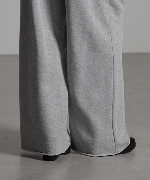 CIYOT(シヨウト)の「【CIYOT-シヨウト-】カットオフ2タックスウェットパンツ(スウェットパンツ・メンズ・ブラウン/チャコールグレー/ライトグレー/ブラック/アイボリー・M/L/S)」の12枚目の写真