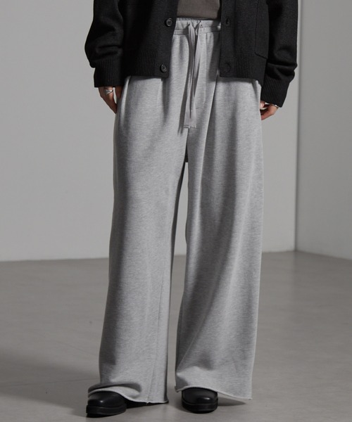 CIYOT(シヨウト)の「【CIYOT-シヨウト-】カットオフ2タックスウェットパンツ(スウェットパンツ・メンズ・ブラウン/チャコールグレー/ライトグレー/ブラック/アイボリー・M/L/S)」の15枚目の写真