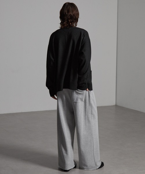 CIYOT(シヨウト)の「【CIYOT-シヨウト-】カットオフ2タックスウェットパンツ(スウェットパンツ・メンズ・ブラウン/チャコールグレー/ライトグレー/ブラック/アイボリー・M/L/S)」の20枚目の写真