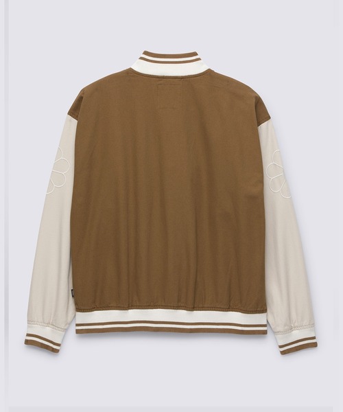 VANS（バンズ）の「ウィメンズ MUSIC LOVERS CLUB ボンバージャケット / MUSIC LOVERS CLUB BOMBER Sepia VN0007580E01（ブルゾン・レディース・ブラウン・MEDIUM/SMALL/X-SMALL）」の5枚目の写真