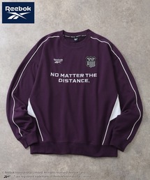 Reebok | 【Reebok/リーボック】裏毛 パイピングデザイン エンブレム グラフィック クルーネックスウェット(スウェット)