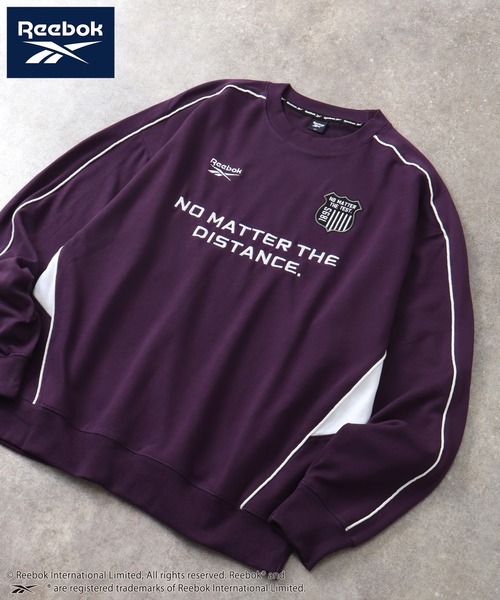 セール】【Reebok/リーボック】裏毛 パイピングデザイン