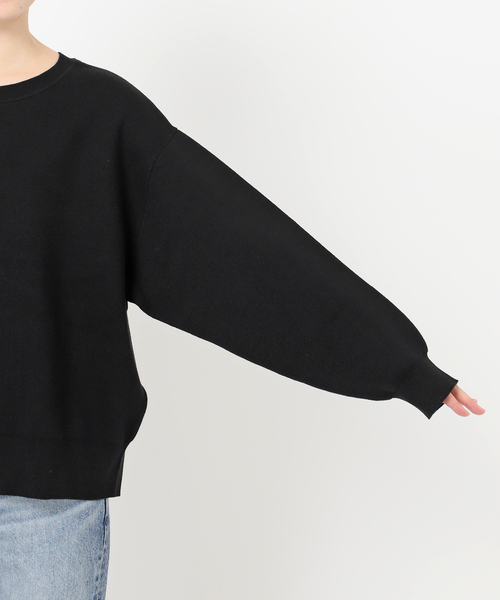 WEB限定 / 追加》メタルボタンヘンリーネックニット（ニット/セーター