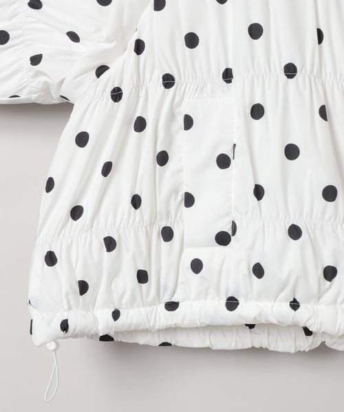 JEANASIS（ジーナシス）の「【25quee】2WAYアソートナカワタダウン/592432（ダウンジャケット/コート・レディース・ネイビー/シャンパン/ホワイト系その他/レッド系その他・FREE）」の10枚目の写真